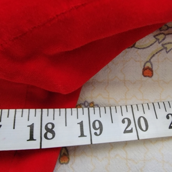 Vintage RHIP Rolling Hills in Pacifica/ Red Velvet Like Blazer - Picture 3 of 4